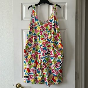 Vintage Croquet Club 90s Jumpsuit Romper Size Small